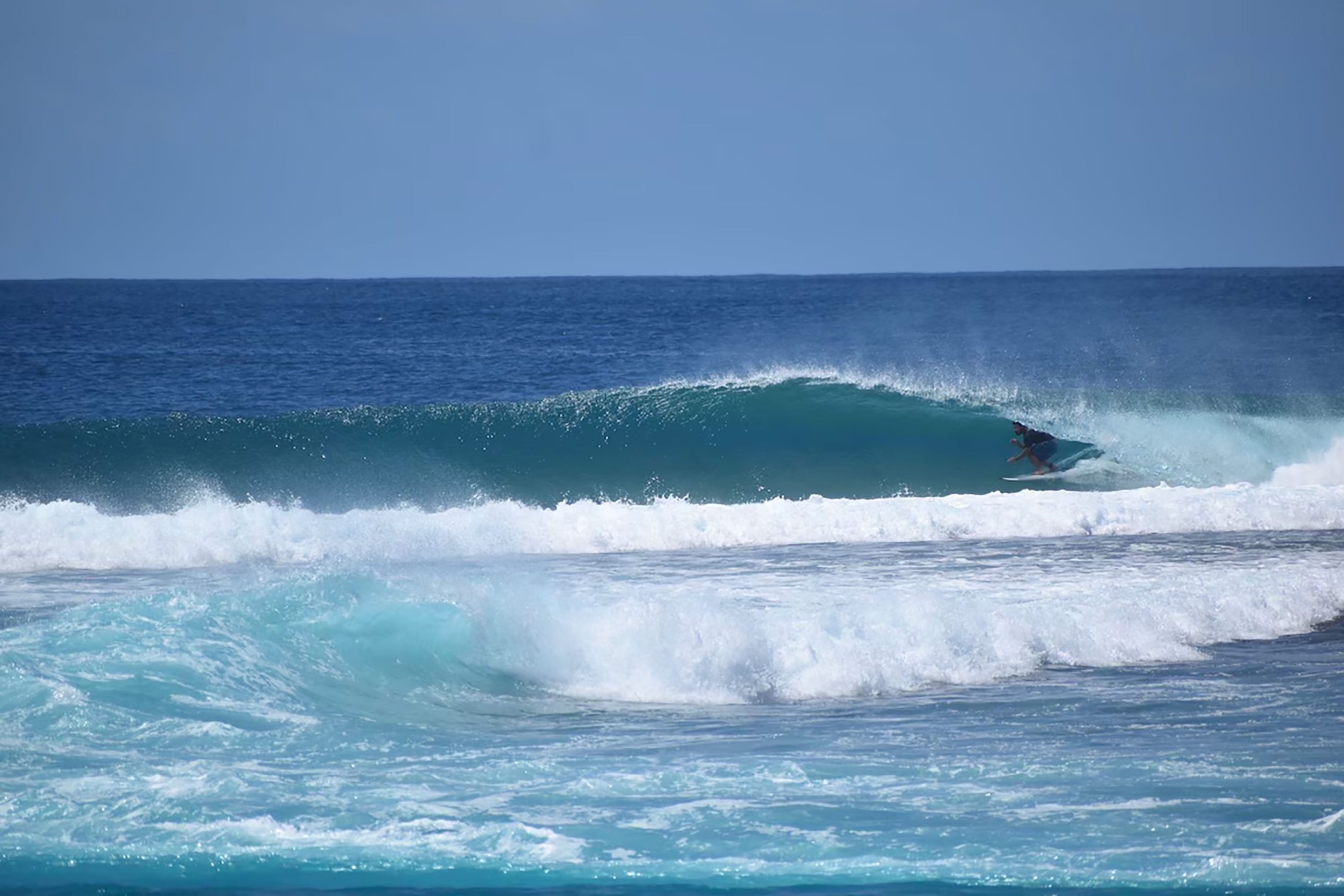 Just Surfing in the Maldives