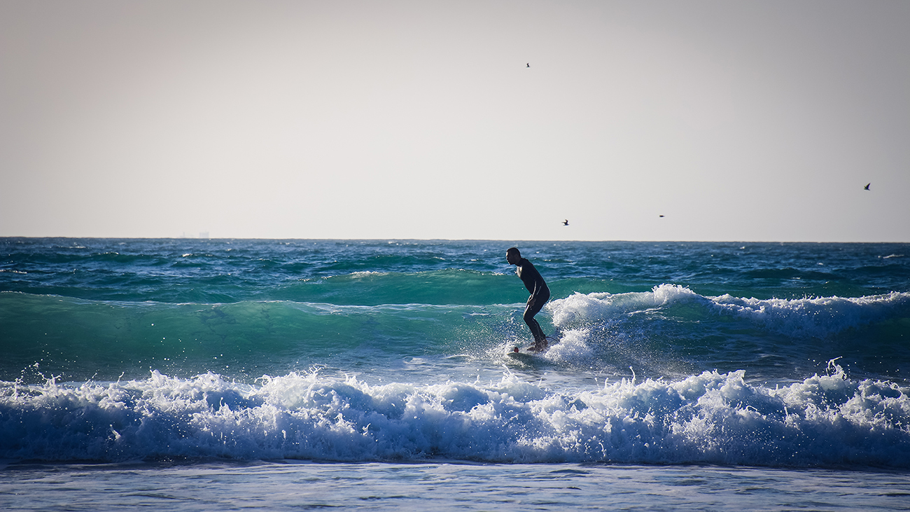 Having fun Surfing in Morocco