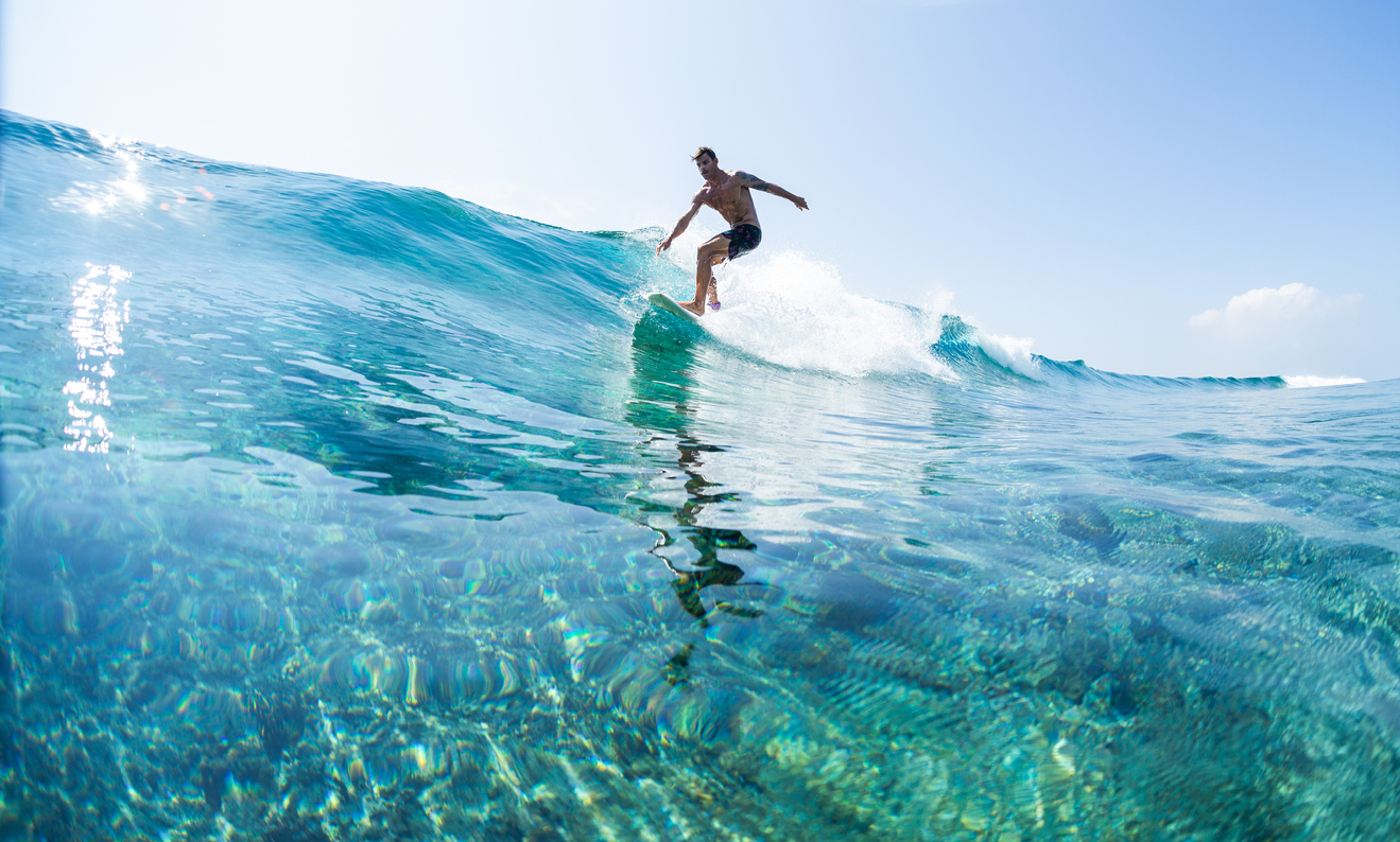 Breaking Free Surfing the Maldives