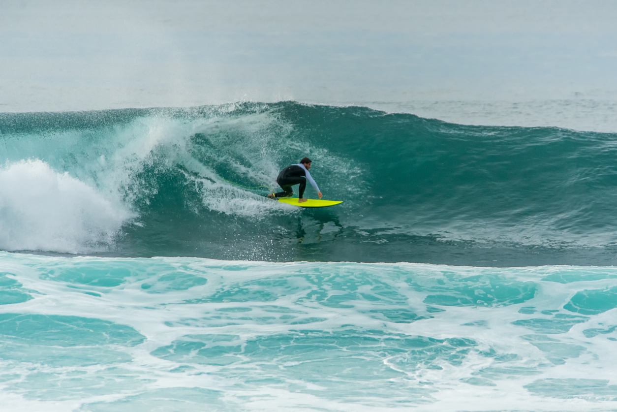 Surfer in Portugal