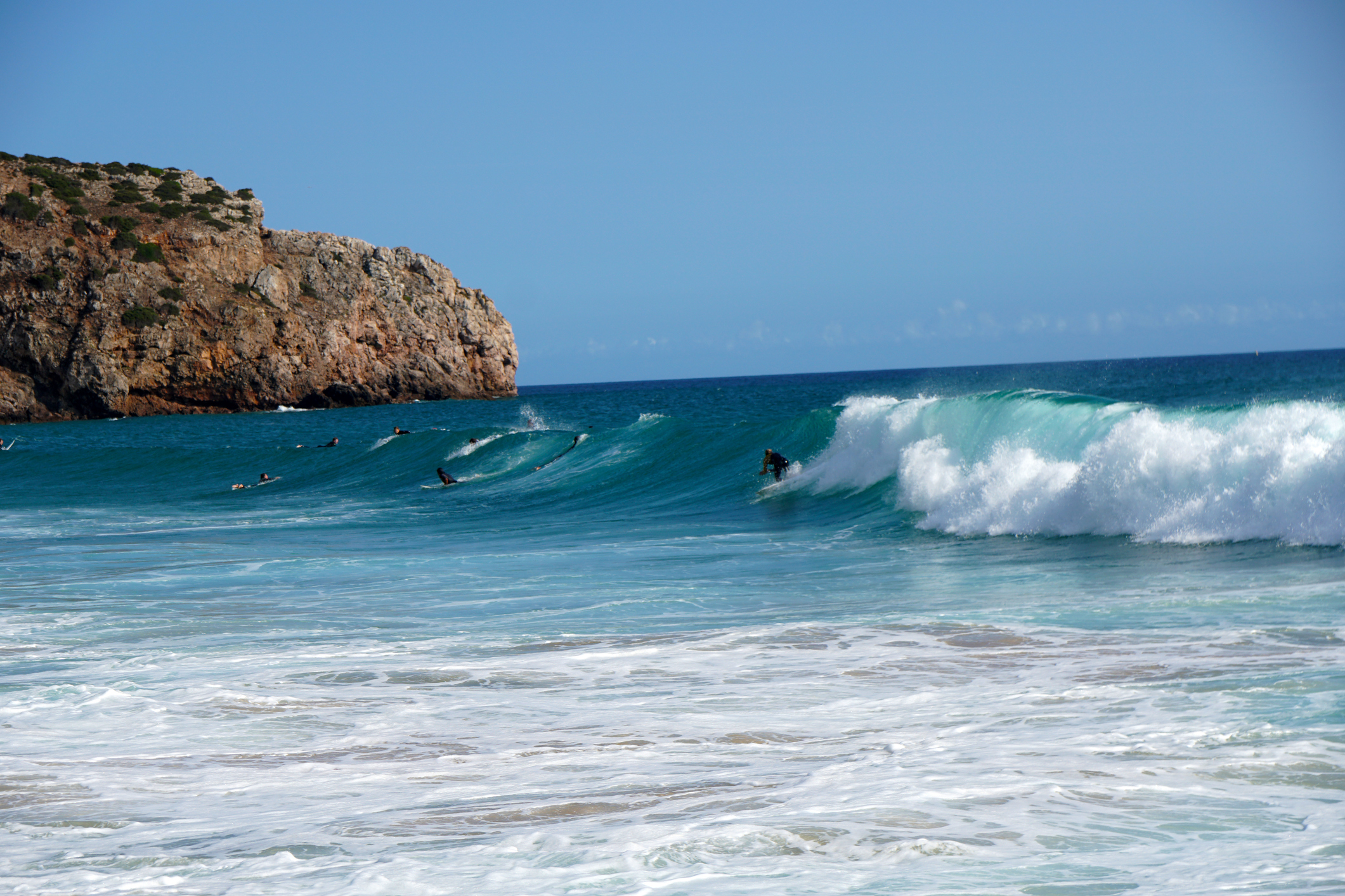 Riding the wave