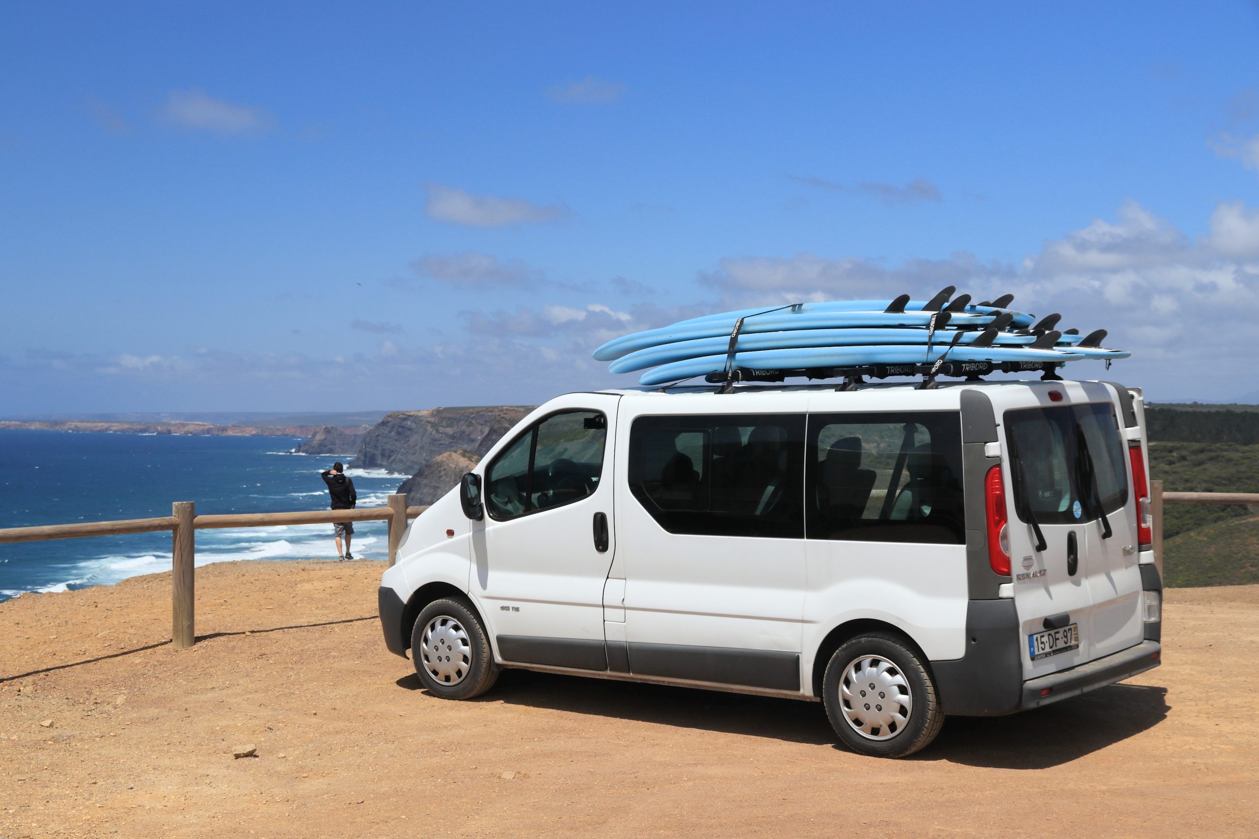 Surf School Van in Portugal