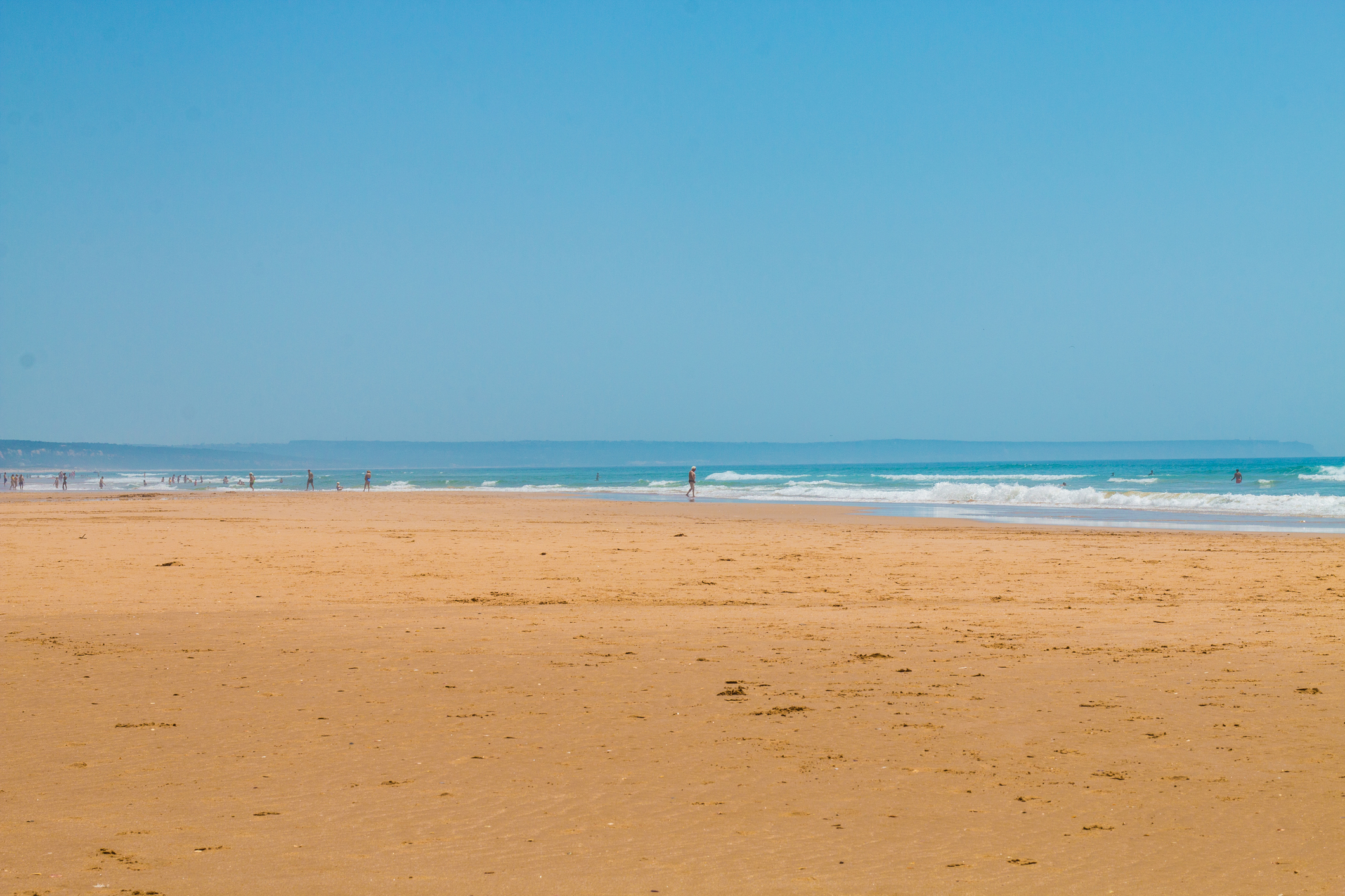 Surf beach at Costa da Caparica