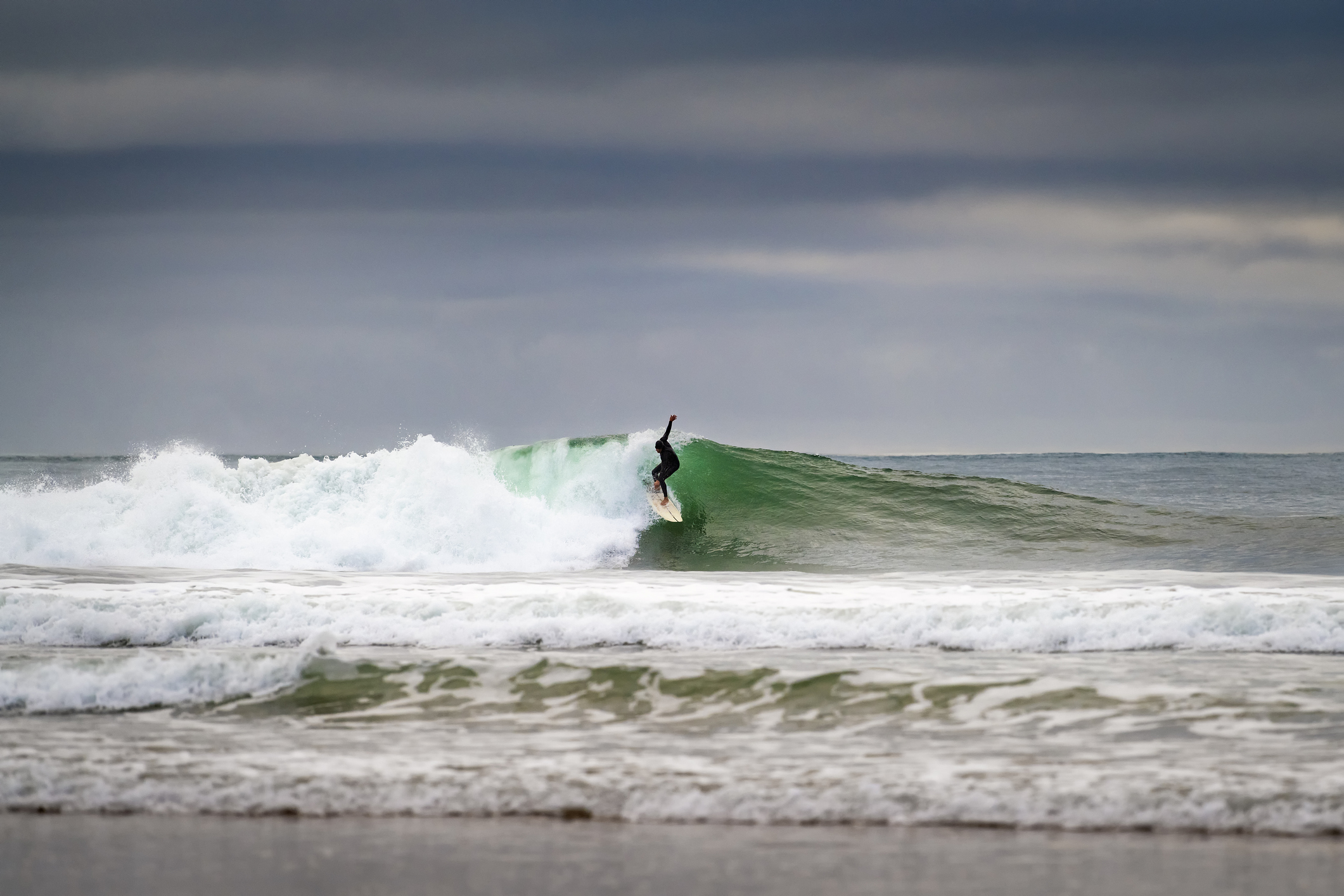 Surfer at Costa da Caparica