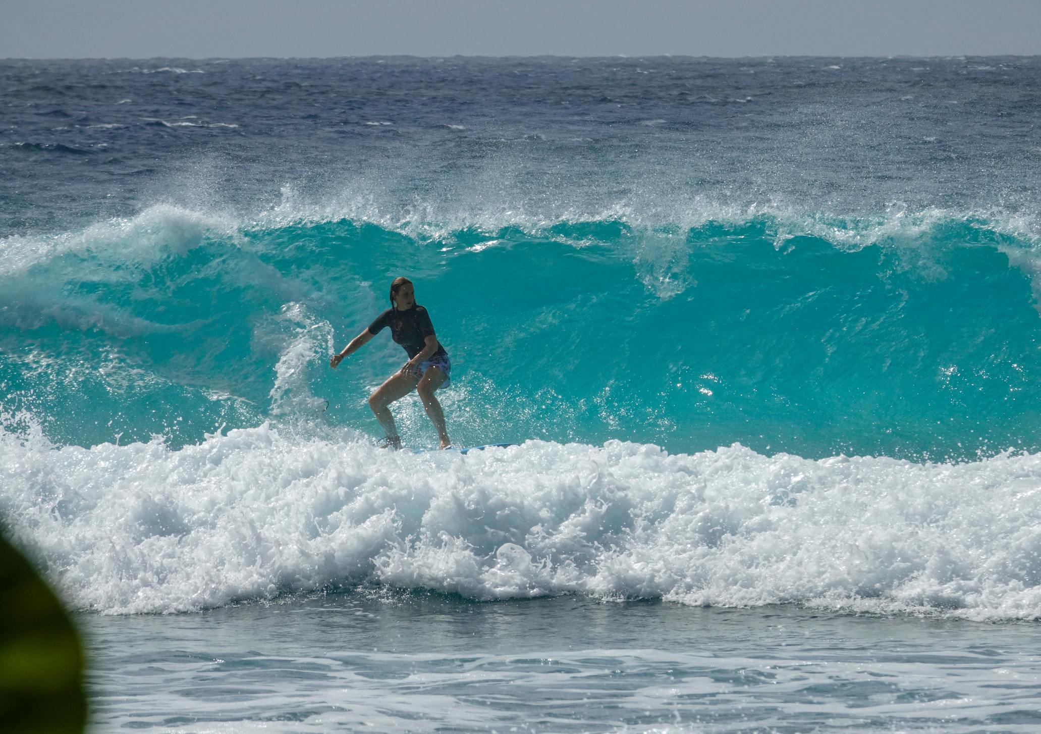 Surfing-a-nice-wave-in-Barbados