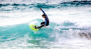 Surfing the Algarve