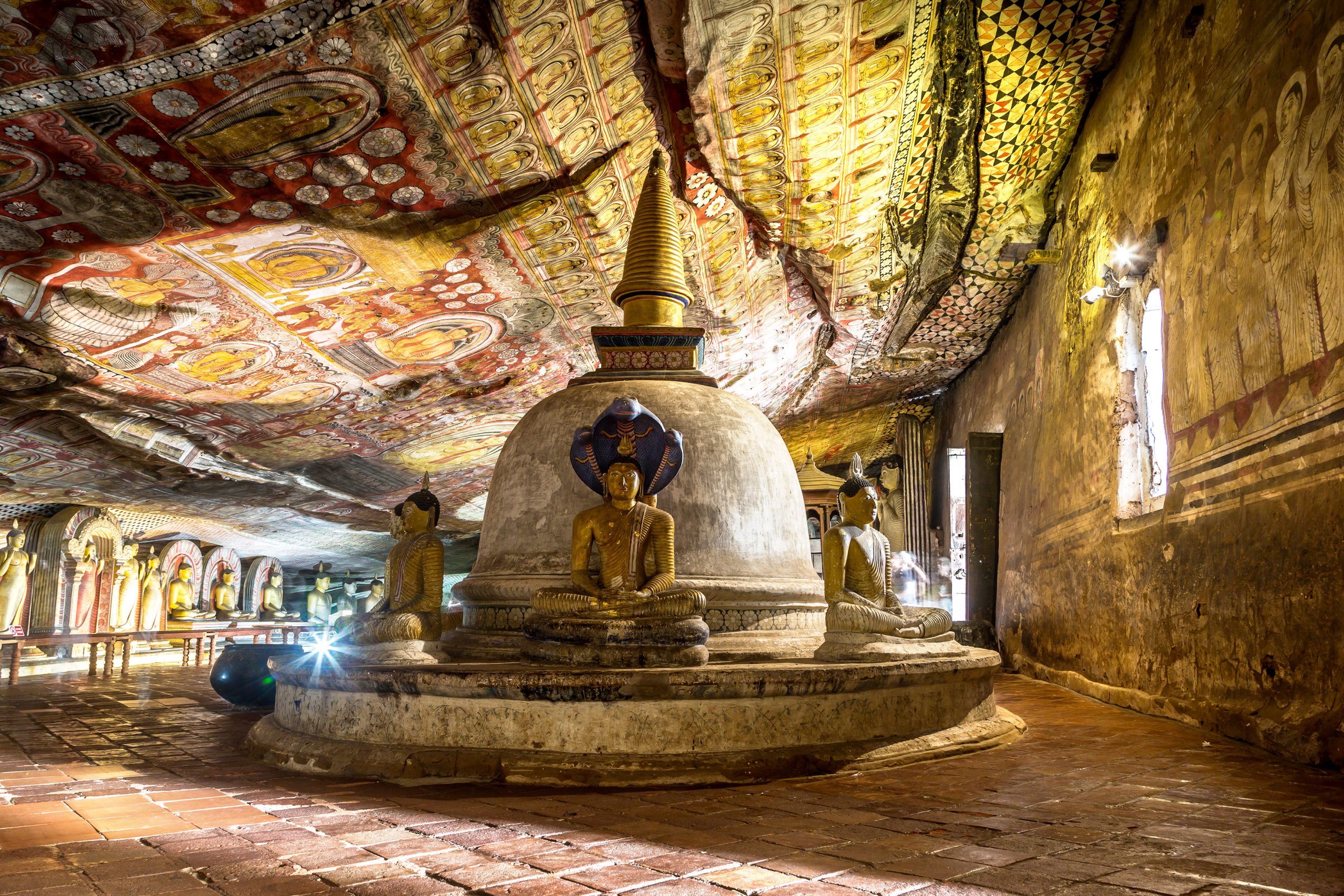 Dambulla-Cave-Temple-in-Sri-Lanka