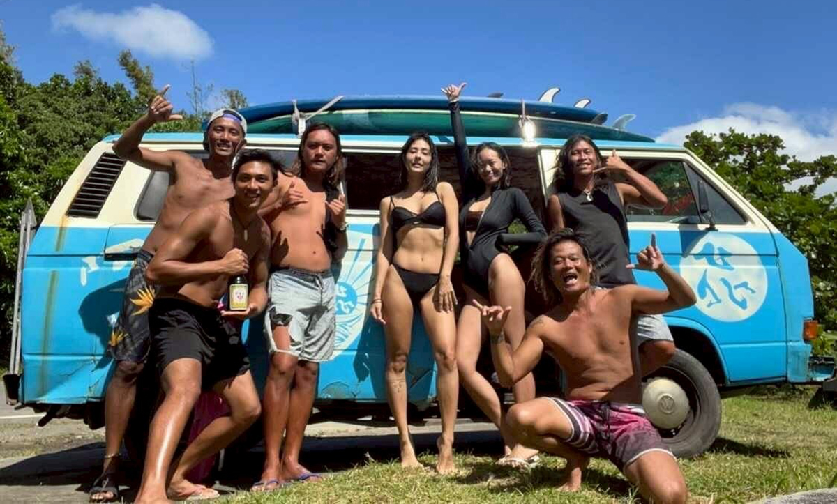 Enjoying Surfing in Taiwan