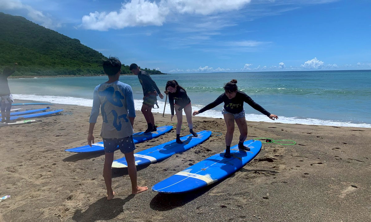 Surfing Lessons in Taiwan